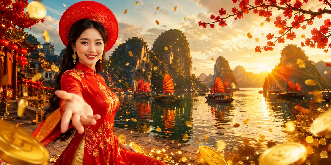 Lễ hội Tết tại Vịnh Hạ Long với không khí đặc trưng mùa cá cược và giải trí Việt Nam