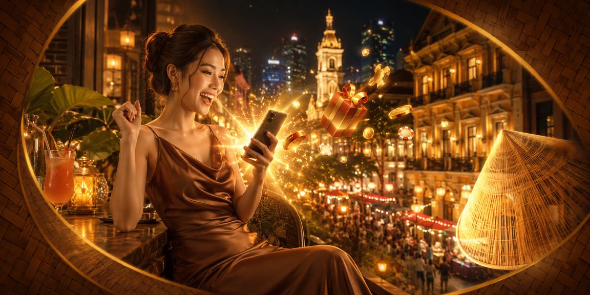 Người dùng tại TP. Hồ Chí Minh truy cập casino di động với giao diện tiếng Việt bảo mật cao
