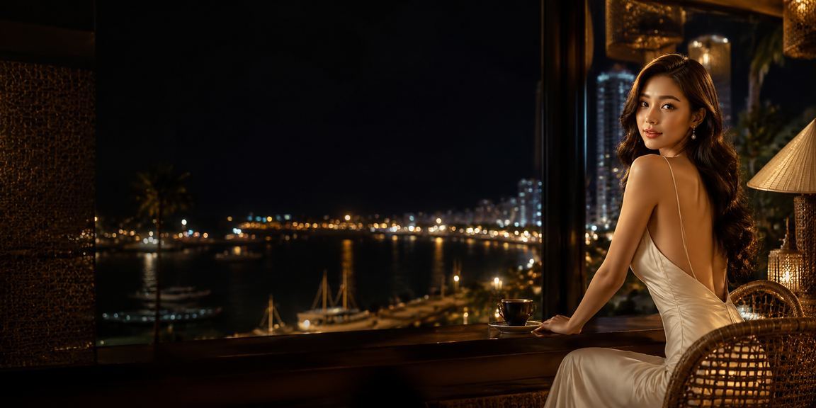 Không khí giải trí casino tại Nha Trang với biểu tượng nón lá truyền thống Việt Nam